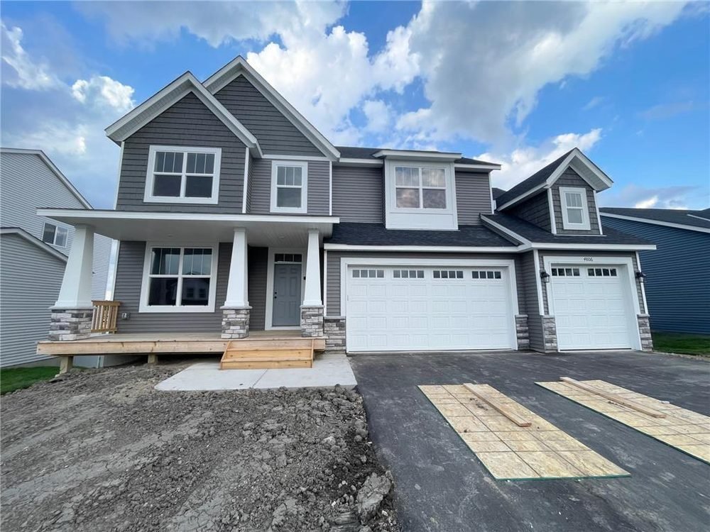 Couple with new house